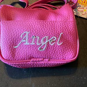 DARK PURSE FOR LITTLE ANGEL CUTE ZIPPER SHOULDER B